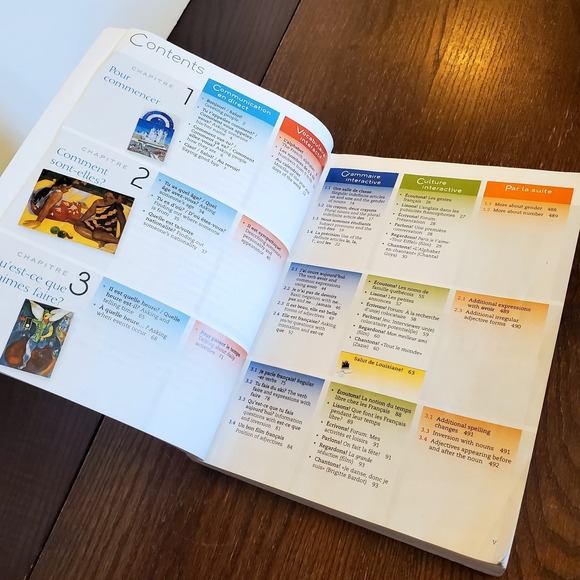 En Avant! Beginning French -Special Edition for Tidewater Community College 2012 - Picture 4 of 16